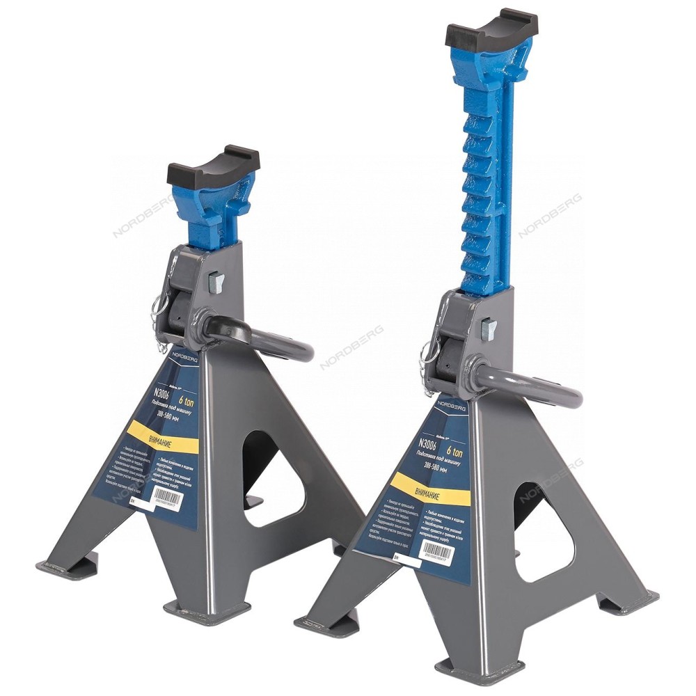 Подставка страховочная NORDBERG N3006 (6 т (комплект 2 шт.)