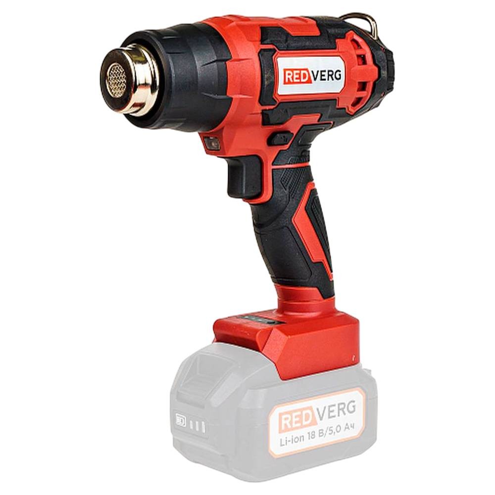 Фен строительный аккумуляторный REDVERG RD-HG18/U (без акк, без з/у)