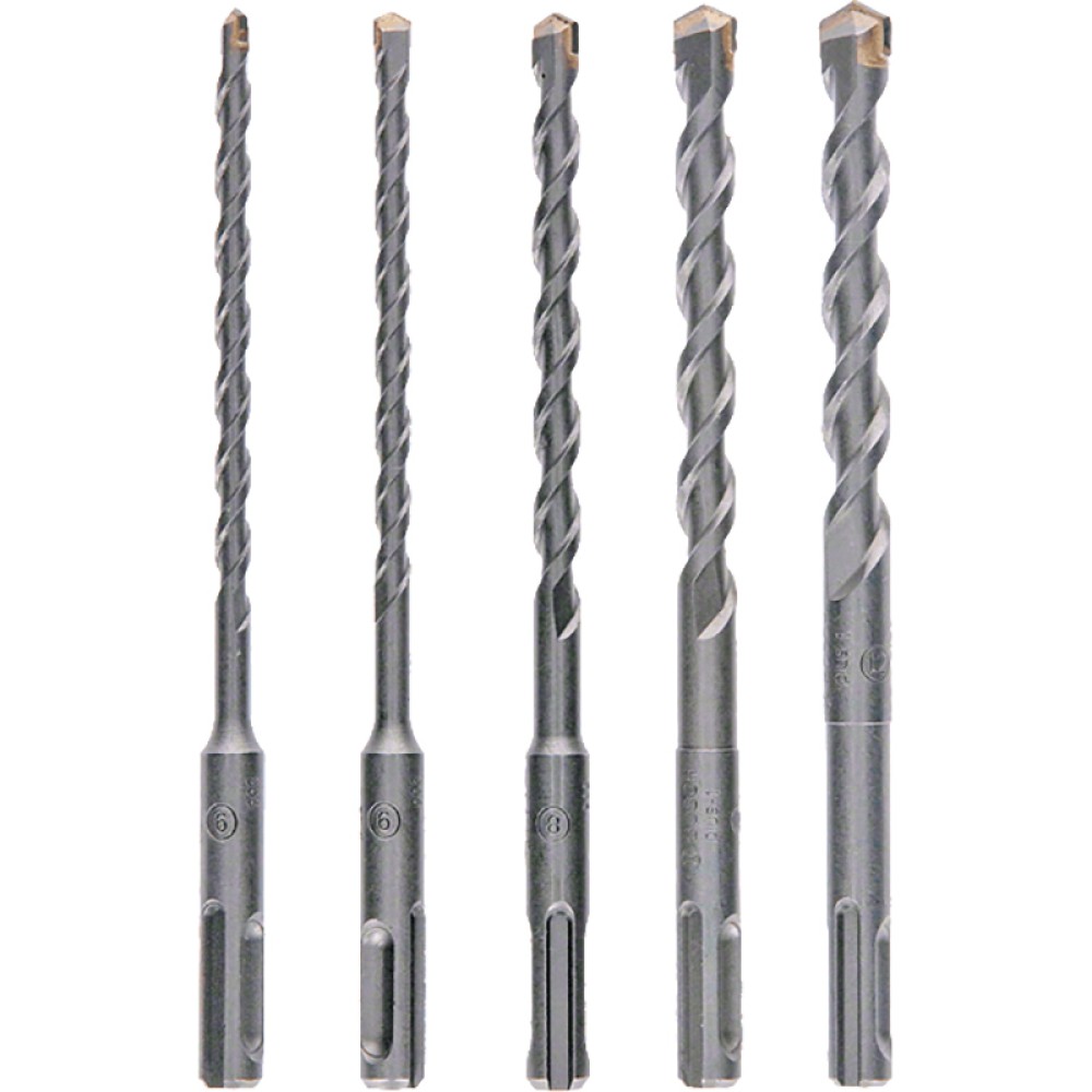 Набор буров SDS-plus-1X Bosch 6-12мм 5шт (120)