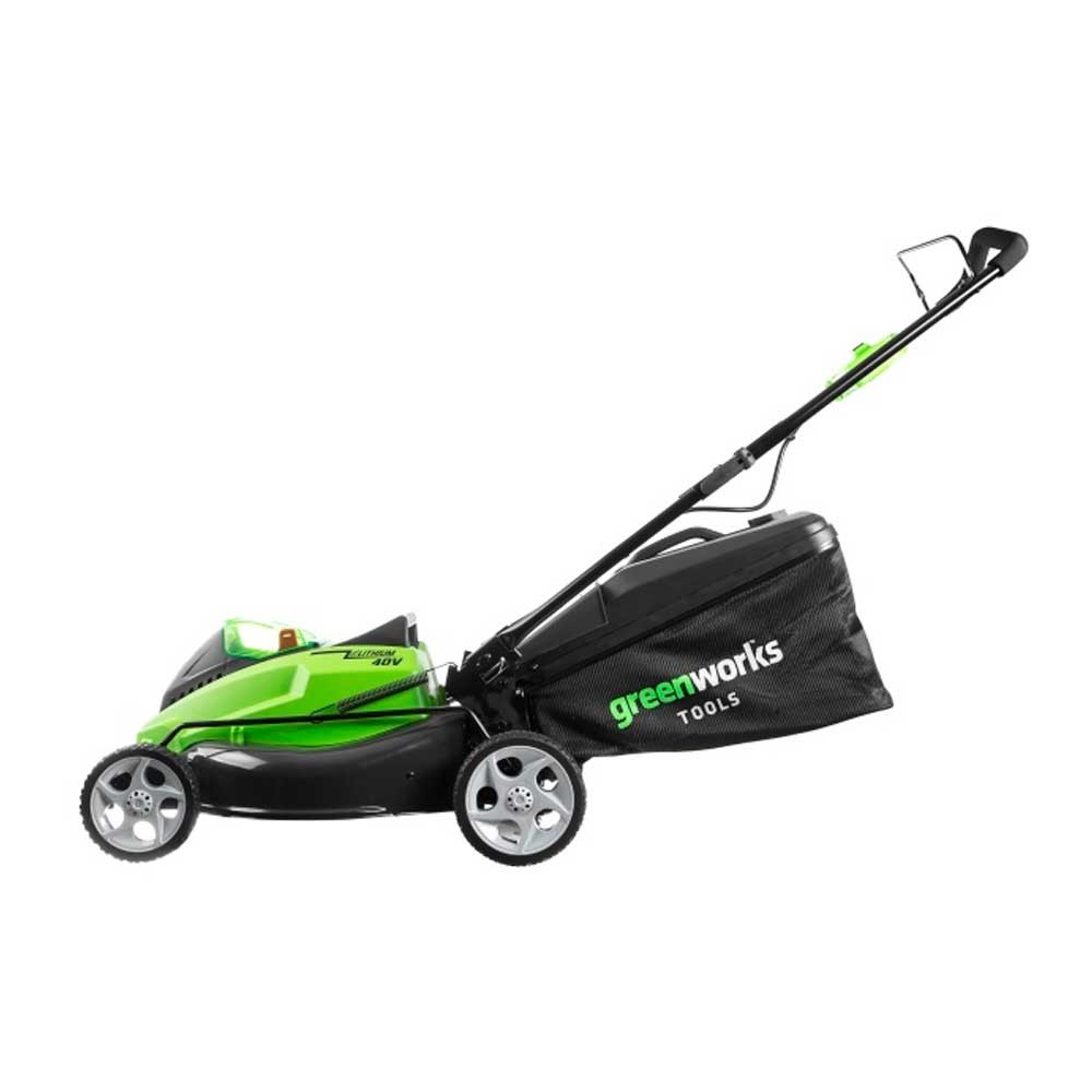 Аккумуляторная газонокосилка Greenworks G40LM45K4