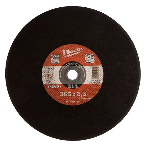 Круг отрезной по металлу Milwaukee SC PRO 355x2.5x25.4мм (505)