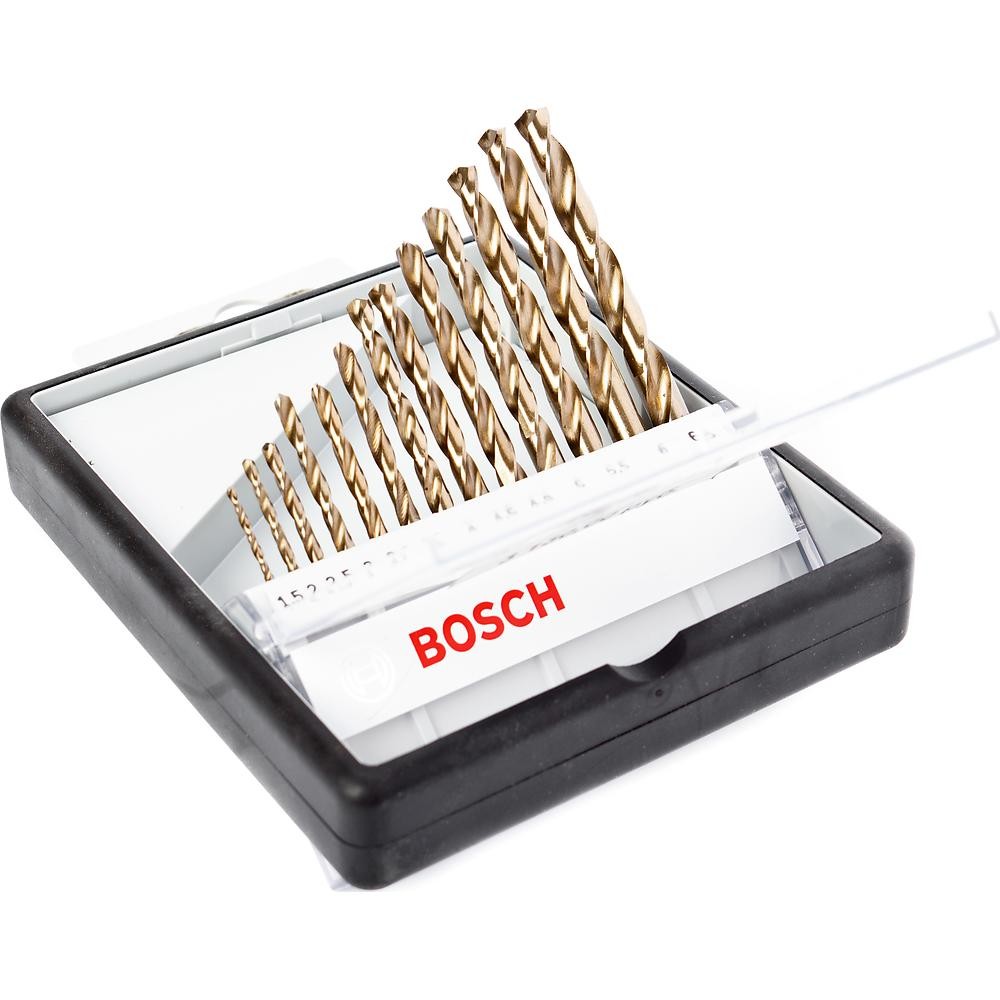 Набор сверл по металлу Bosch Robust Line HSS-CO 1.5-6.5мм 13шт (926)