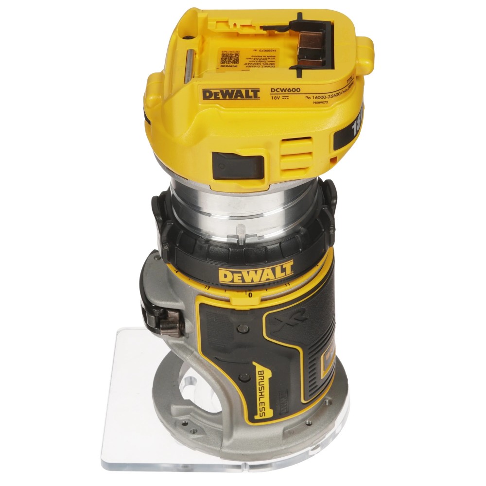 Аккумуляторный фрезер DeWalt DCW600N (без акк, без з/у)