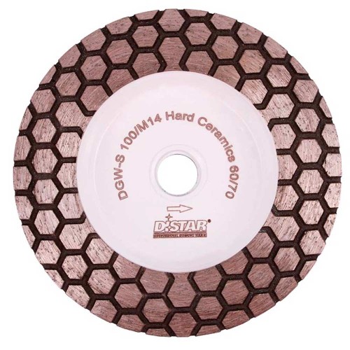 Диск алмазный по керамике и керамограниту Distar Hard Ceramics DGM-S 100мм, М14 (4005)