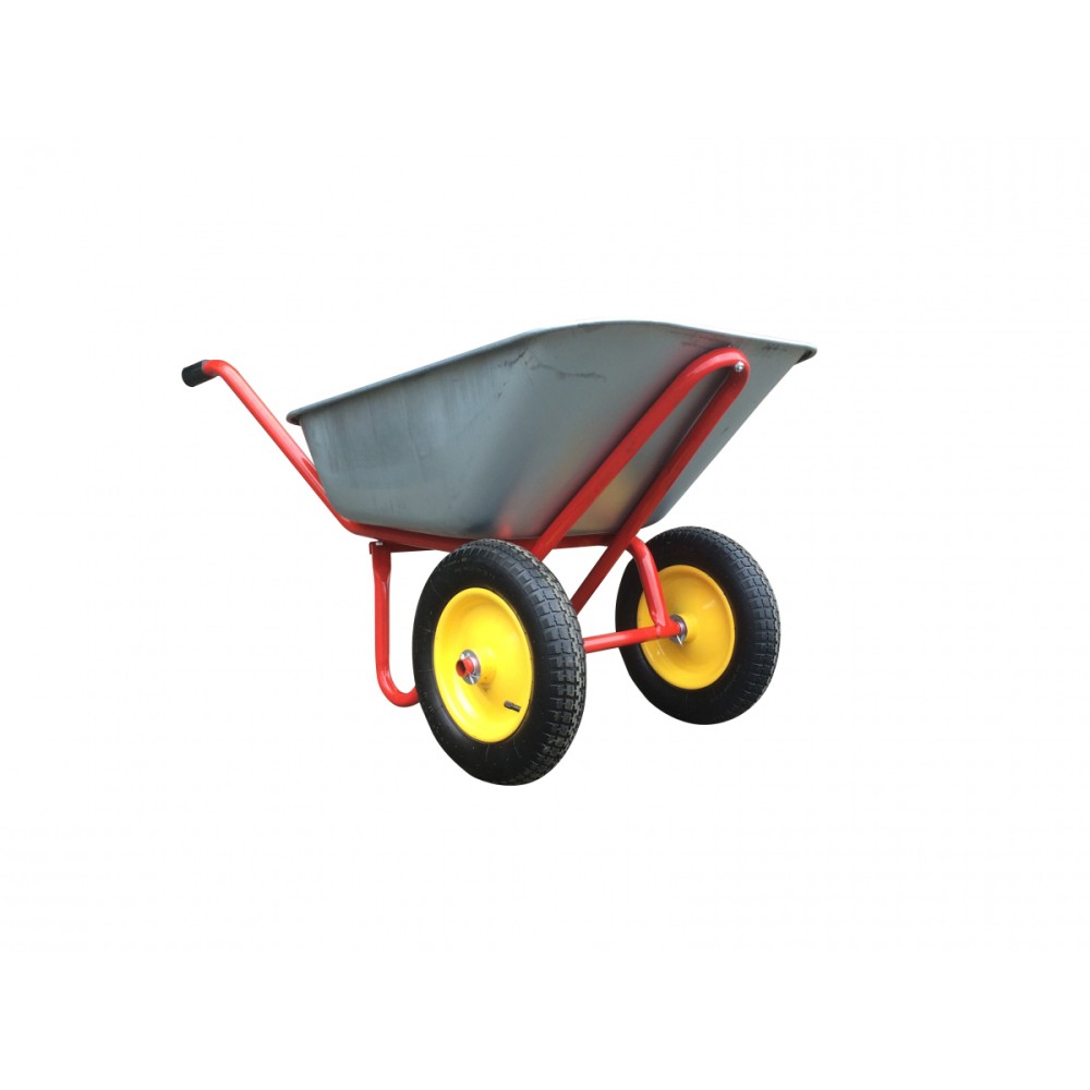 Тачка строительная двухколесная 110л/240кг