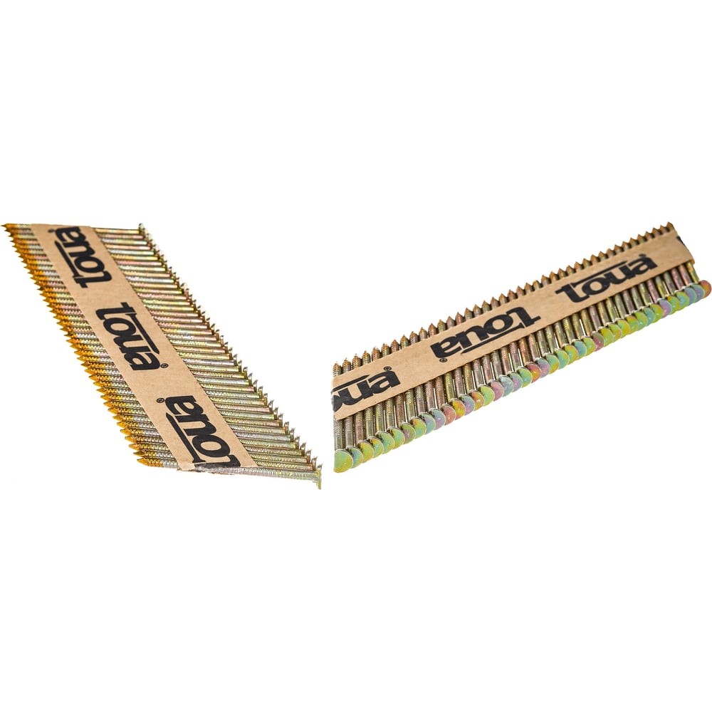 Гвоздь по дереву (2,87х50 мм, 3000шт.) рифленый c гальваническим покрытием TOUA 28750RIEG