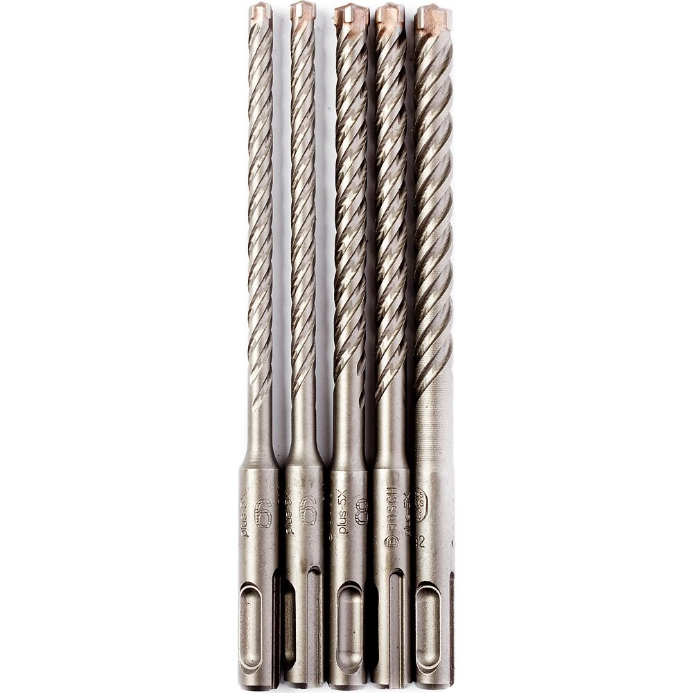 Набор буров SDS-plus-5X Bosch 6-10мм 160мм 5шт (911)