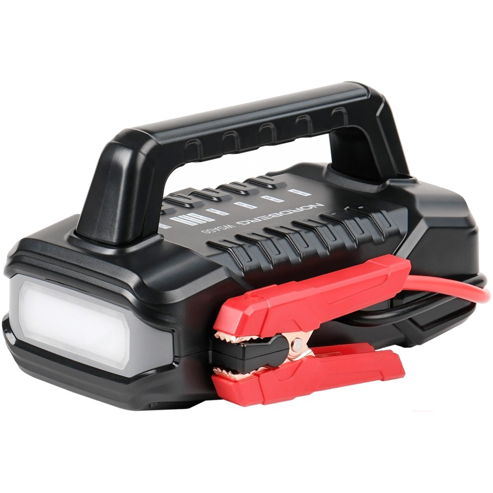 Устройство пусковое портативное 5/9/12/24V емкость 56Aч NORDBERG WSA50