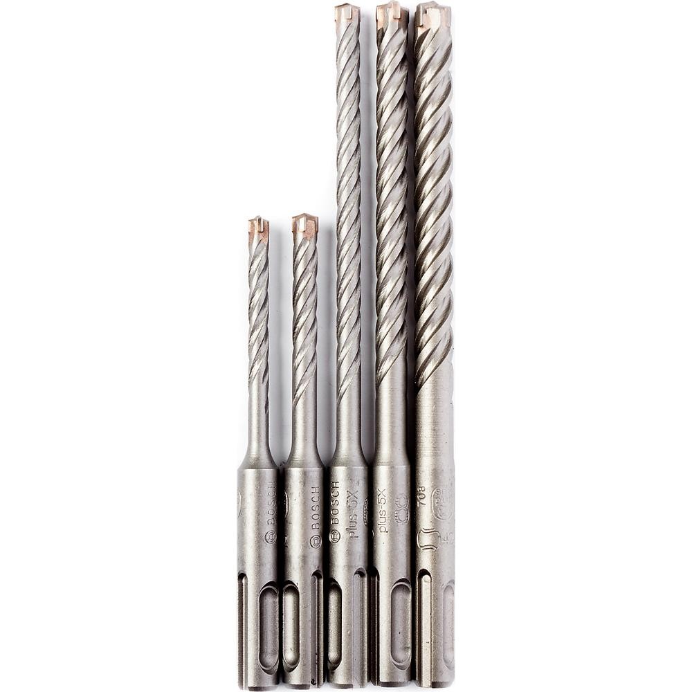 Набор буров SDS-plus-5X Bosch 5-10мм 5шт (910)