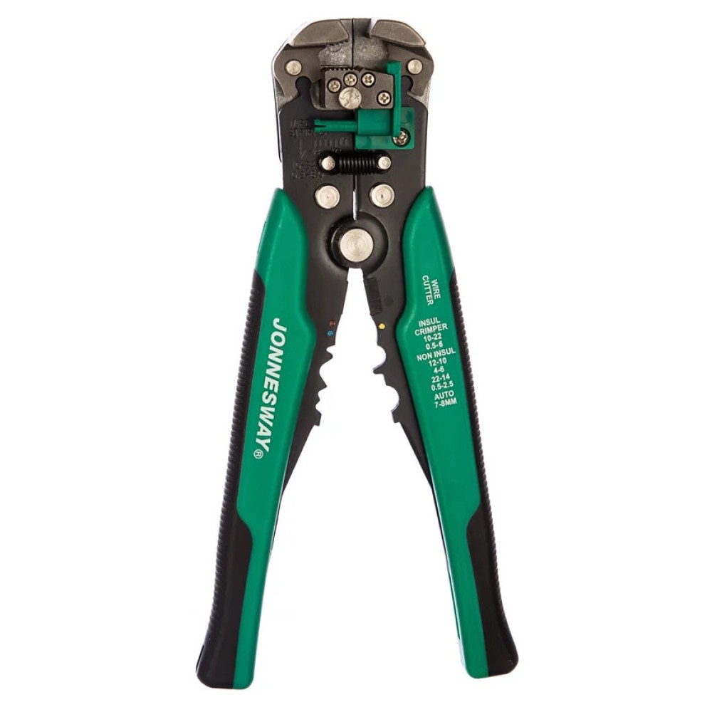 Щипцы Jonnesway многофункциональные для снятия изоляции и обжима наконечников V1501