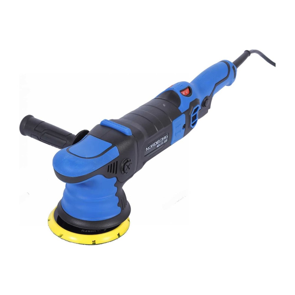 Полировальная машинка орбитальная, диск 125 мм, 2000-4800 об/мин, ход эксц. 15 мм NORDBERG NE411-125