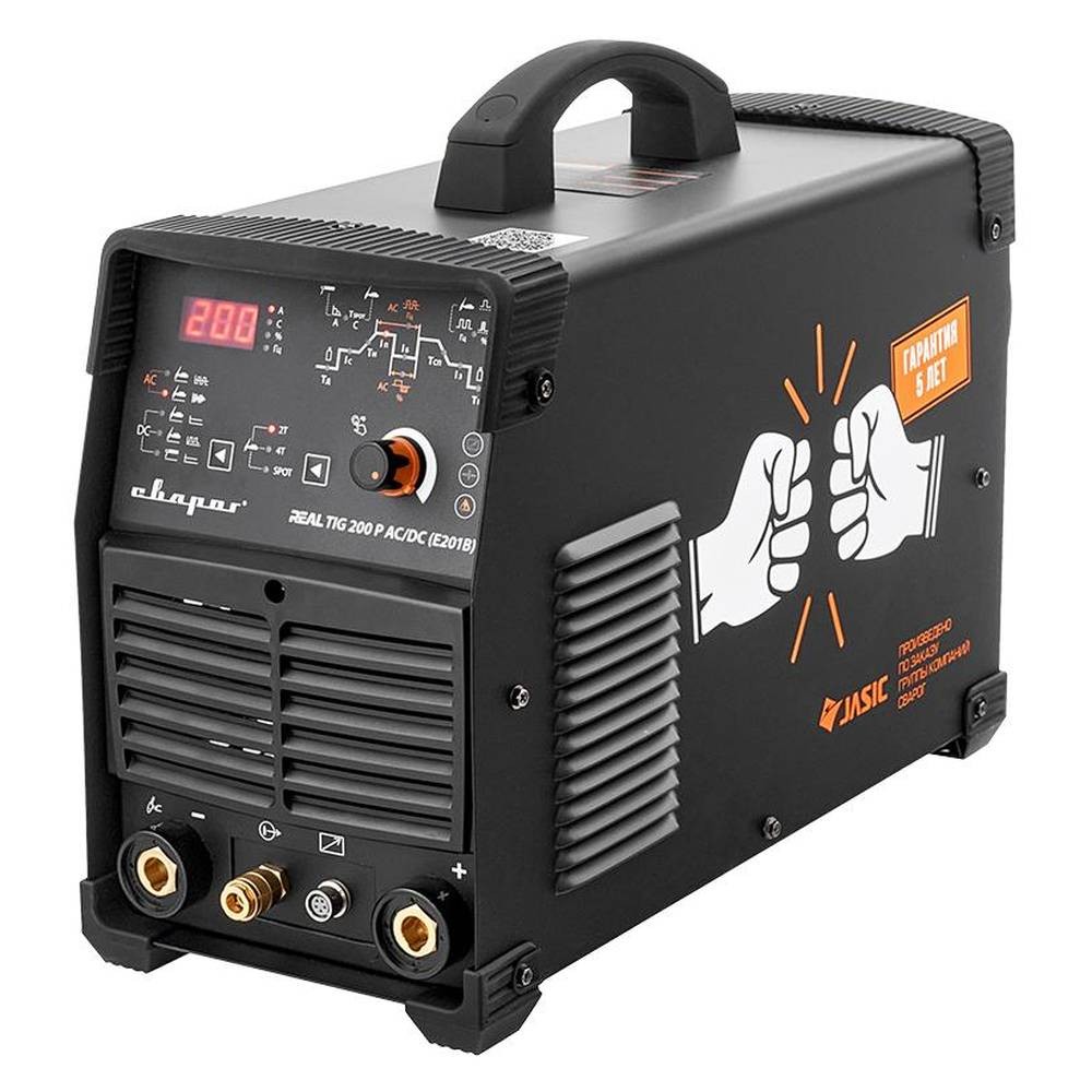 Сварочный инвертор Сварог REAL TIG 200 P AC/DC BLACK (E201B)