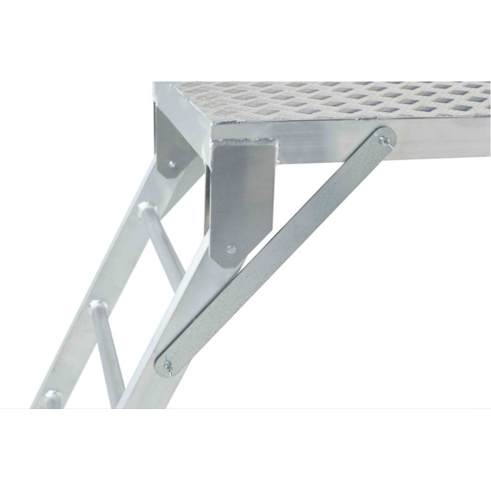 Подмости раскладные алюминиевые MEGAL ПРА - 0,9 (2,0 х 0,5)