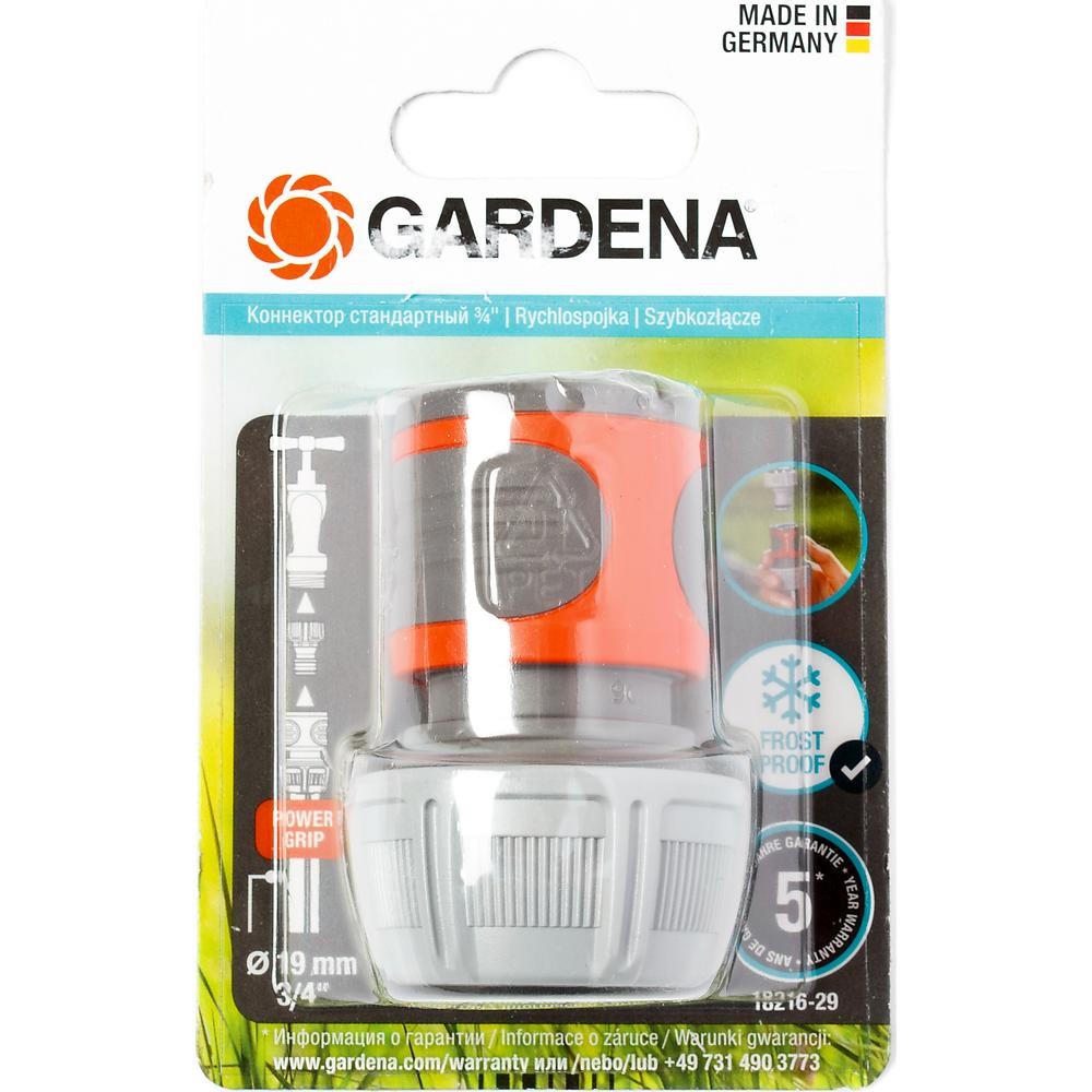 Коннектор для шланга Gardena 3/4"