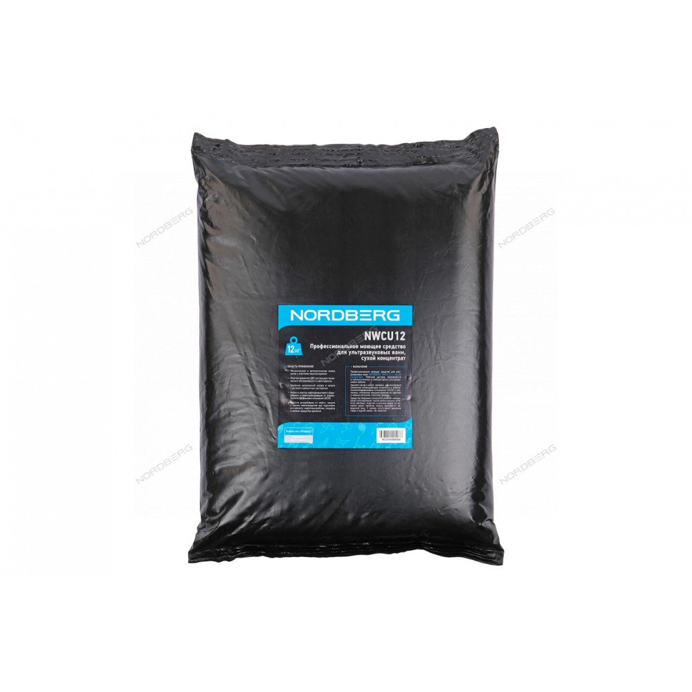 Профессиональное моющее средство для ультразвуковых ванн, сухой концентрат, 12 кг NORDBERG NWCU12