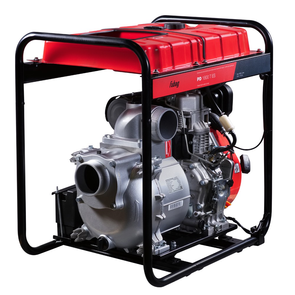 FUBAG Дизельная мотопомпа для сильнозагрязненной воды PD 1800 T ES