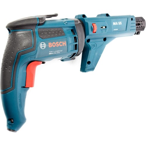 Сетевой шуруповерт Bosch GSR 6-45 TE ленточный + MA 55