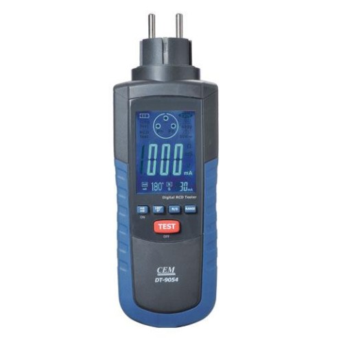 Цифровой тестер электропроводности и заземления СЕМ DT-9054