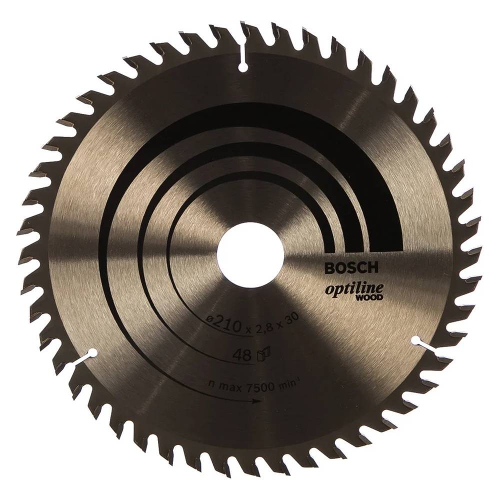 Диск пильный по дереву Bosch STD WO 210x30мм 48T (623)