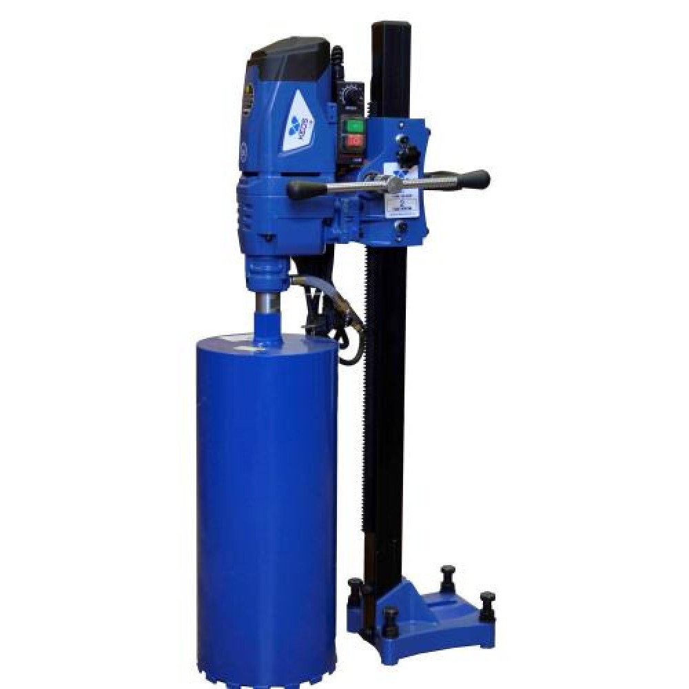 Установка алмазного бурения KEOS KS-250SET (двигатель KS-250 + прямая стойка)