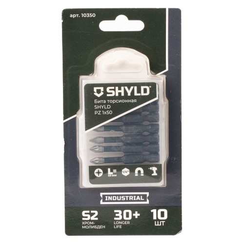 Бита SHYLD PZ1х50мм ударная 10шт (10350)