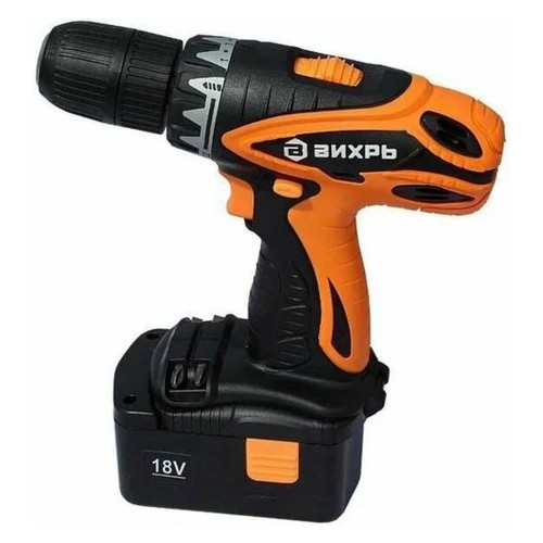 Аккумуляторная дрель-шуруповерт Вихрь ДА-18Л-2К