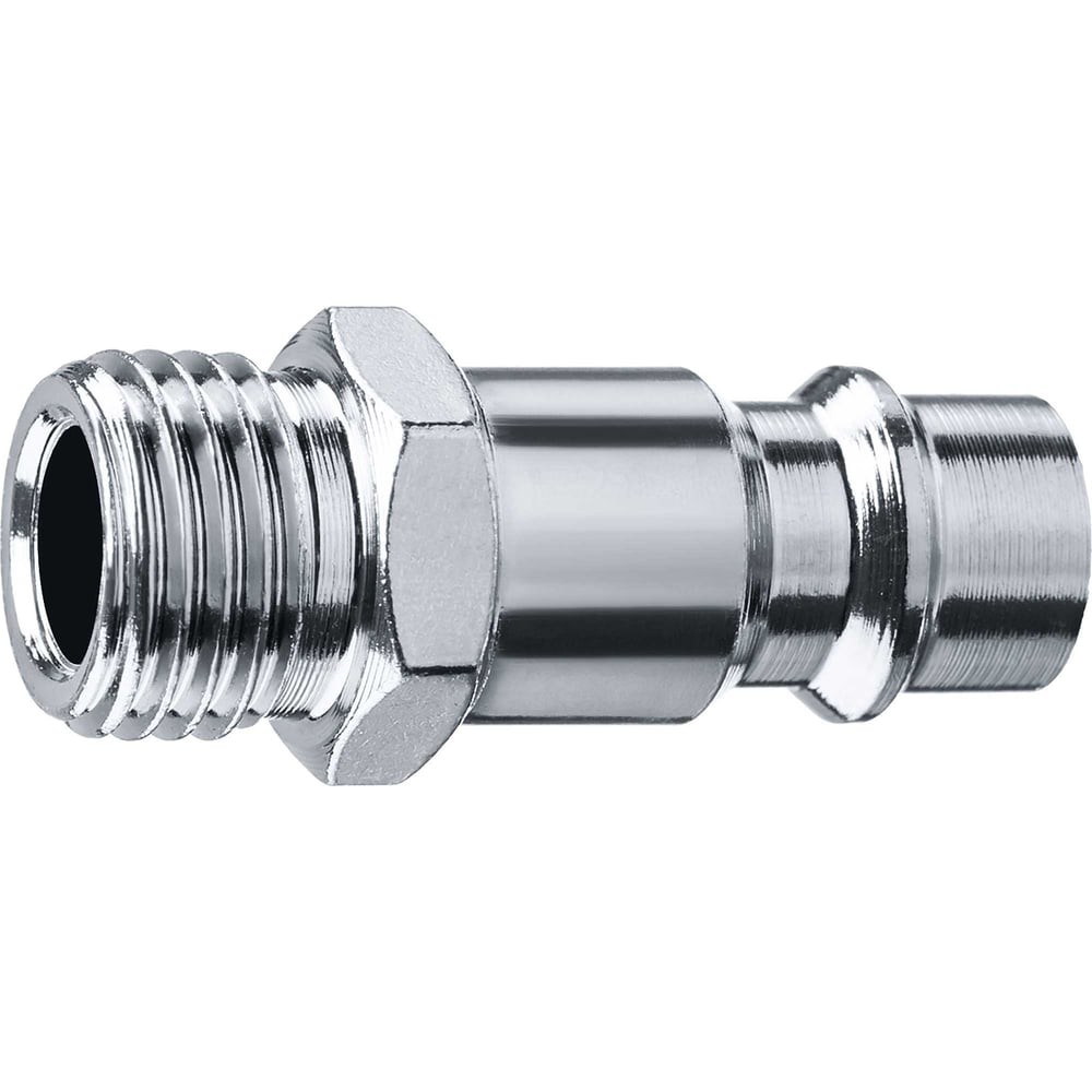 ЗУБР 1/4_M - рапид штуцер, переходник, Профессионал (64915-1/4)