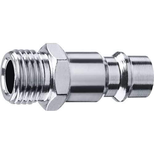 ЗУБР 1/4_M - рапид штуцер, переходник, Профессионал (64915-1/4)