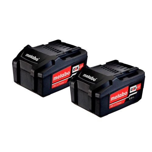 Набор аккумуляторов Metabo Li-Power Li-Ion 18В 4Ач