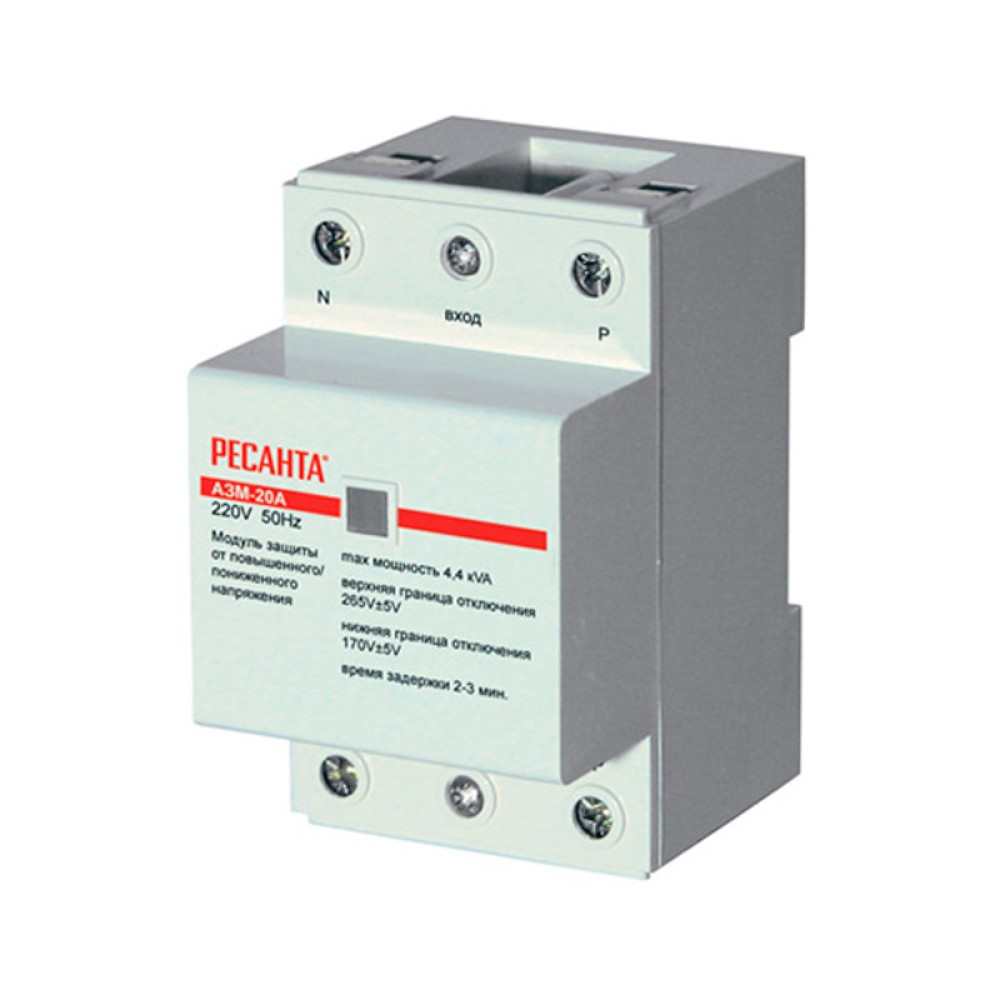 Блок защиты по напряжению Ресанта 40A