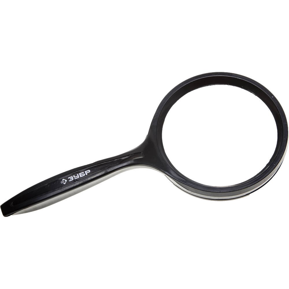 ЗУБР для чтения, 3-х/5-ти кратное увеличение, d 75 мм, лупа (40540-75)