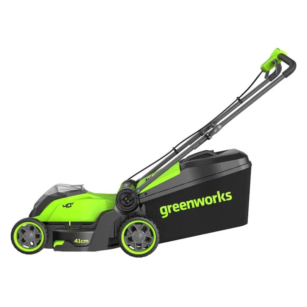 Аккумуляторная газонокосилка Greenworks GD40LM411 (без акк, без з/у)