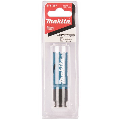 Коронка Makita Ezychange 20мм биметаллическая (B-11287)