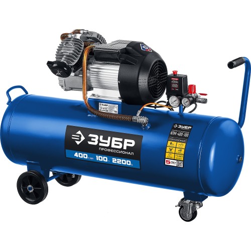 Компрессор Профессионал ЗУБР КПМ-400-100