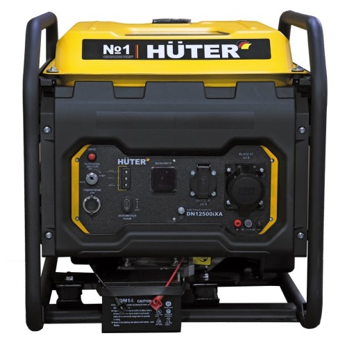 Инверторный генератор Huter DN12500iXA (электростартер)