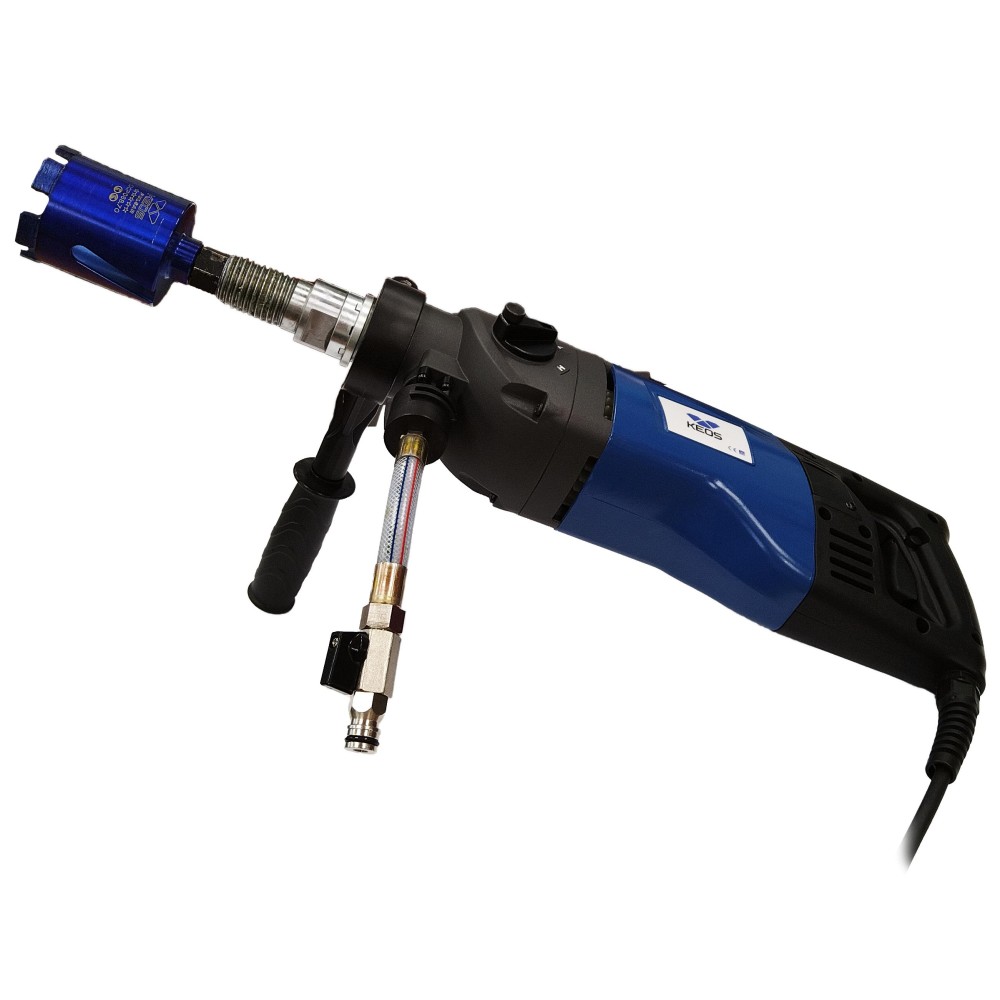 Дрель с микроударом для алмазного бурения KEOS KS-180 PULSAR ручная