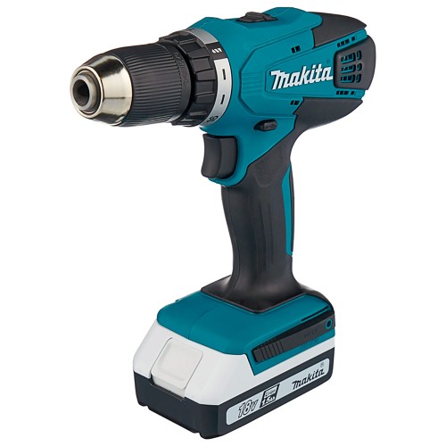 Аккумуляторная дрель-шуруповерт Makita DF457DWE+набор бит