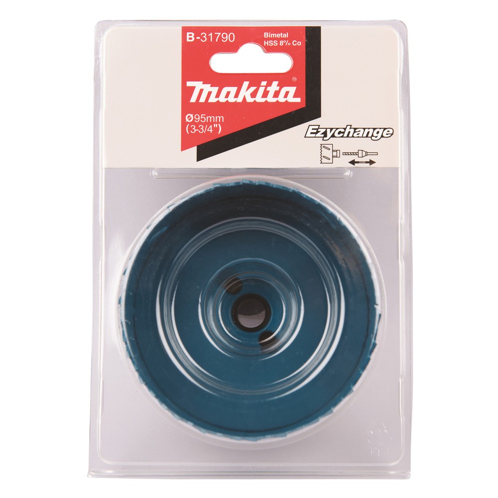 Коронка Makita Ezychange 95мм биметаллическая (B-31790)