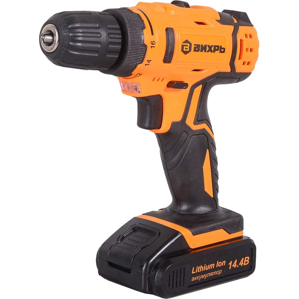Дрель-шуруповерт Вихрь ДА-14Л-2KА (ДА-14Л-2K)