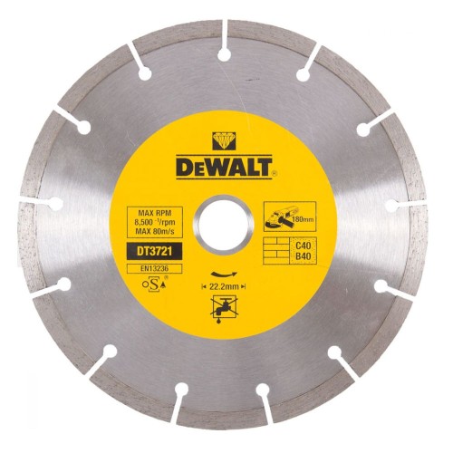 Диск алмазный универсальный DeWalt DT3721 180х22.2мм