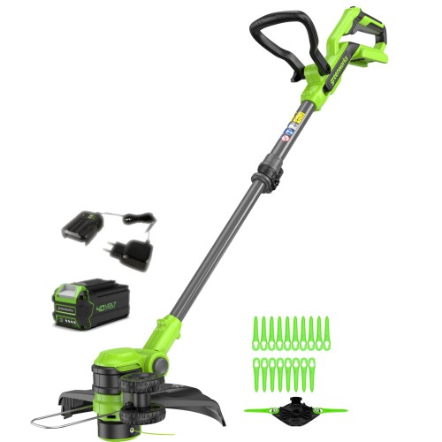 Триммер аккумуляторный Greenworks G40LT331 (АКБ 4Ач и ЗУ)