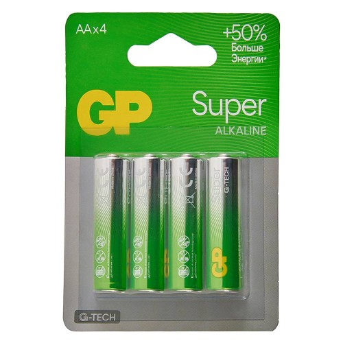 Элемент питания GP15 AA21-2CRSBC4 4шт