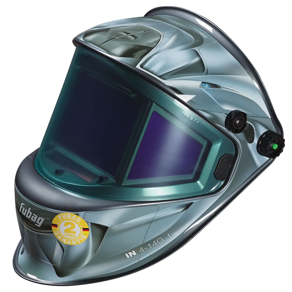 Маска сварщика Хамелеон с регулирующимся фильтром FUBAG IN 4-14G L