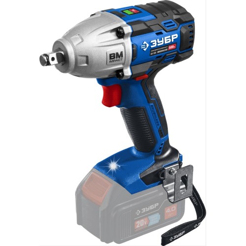 Аккумуляторный гайковерт ЗУБР Профессионал GB-500 ударный (без акк, без з/у)