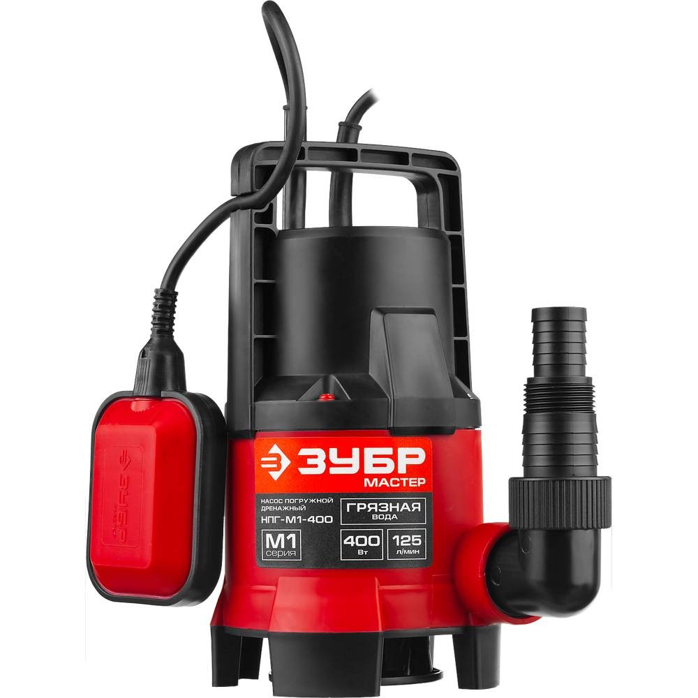Насос дренажный ЗУБР НПГ-М1-400