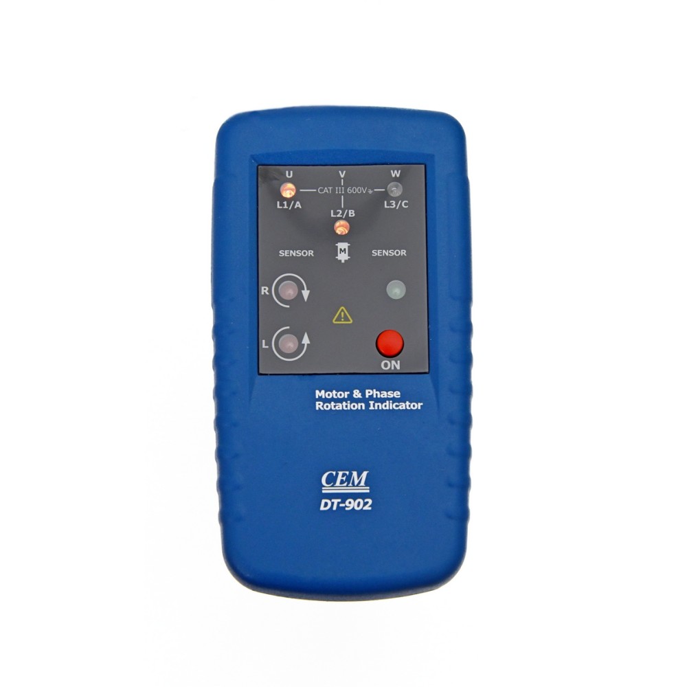 Указатель чередования фаз и направления вращения электродвигателей СЕМ DT-902