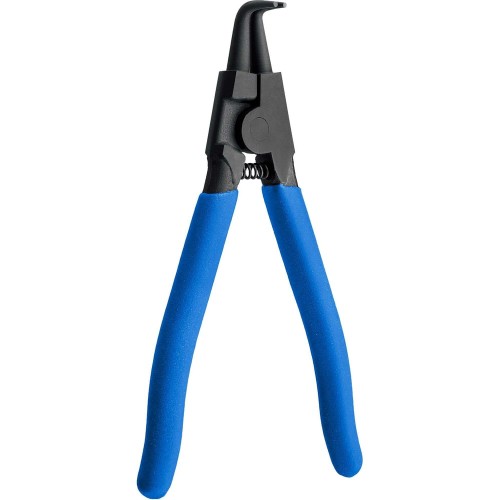 ЗУБР 170 мм, изогнутые губки, внешний съемник стопорных колец, Профессионал (22821-4)