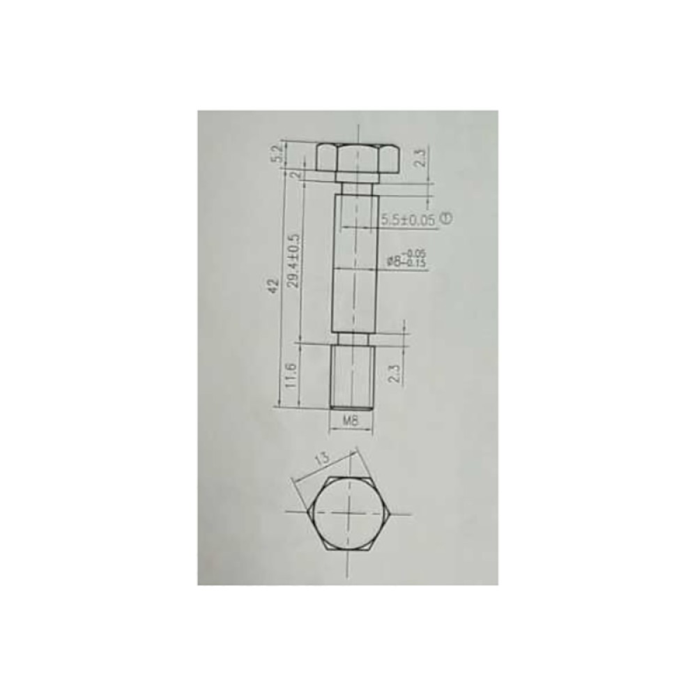Комплект срезных болтов REDVERG для шнека снегоуборщика 2шт (860111)