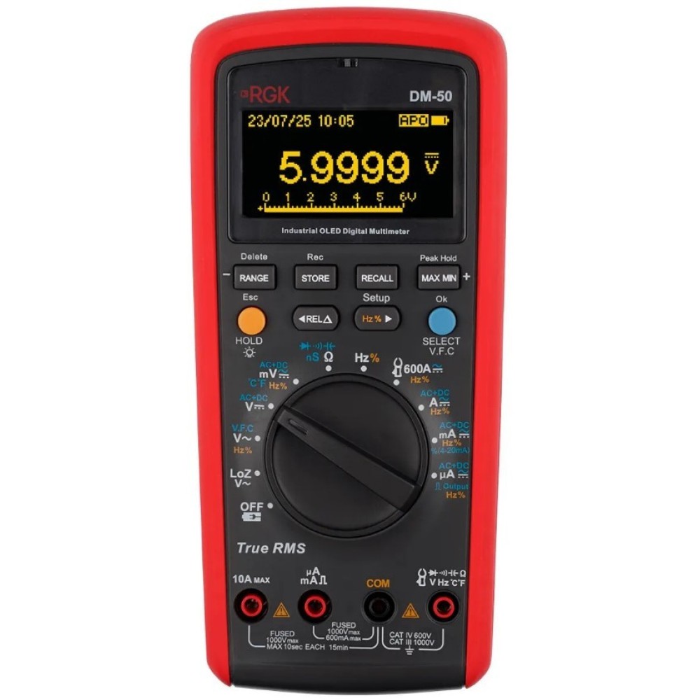 Мультиметр цифровой RGK DM-50