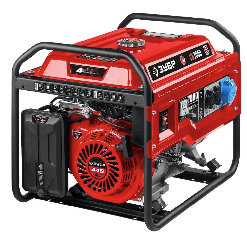 Бензиновый генератор ЗУБР СБ-7000